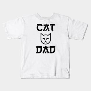 Cat Dad Kids T-Shirt